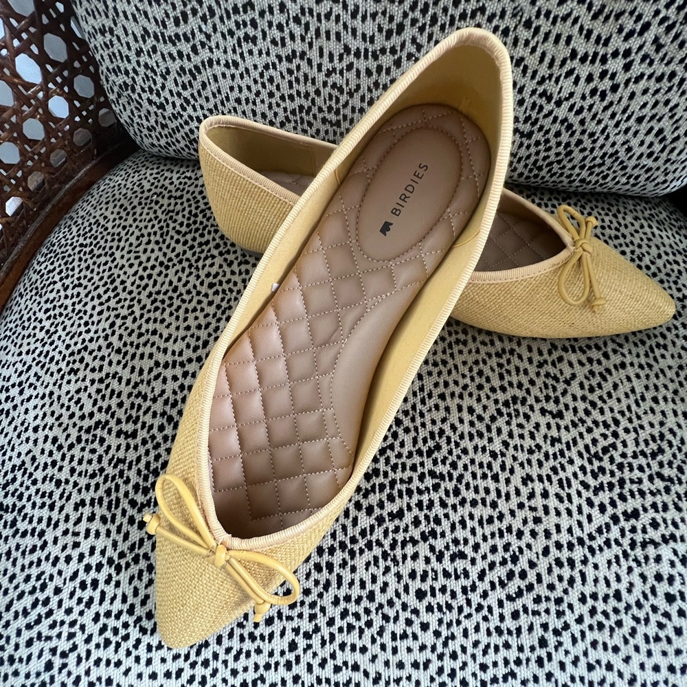 Birdies Daffodil Goldfinch Ballet Flat Size 8